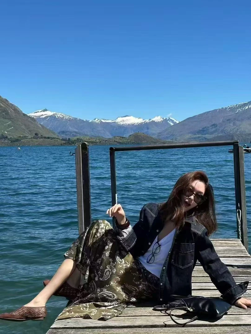 高级感休闲牛仔外套