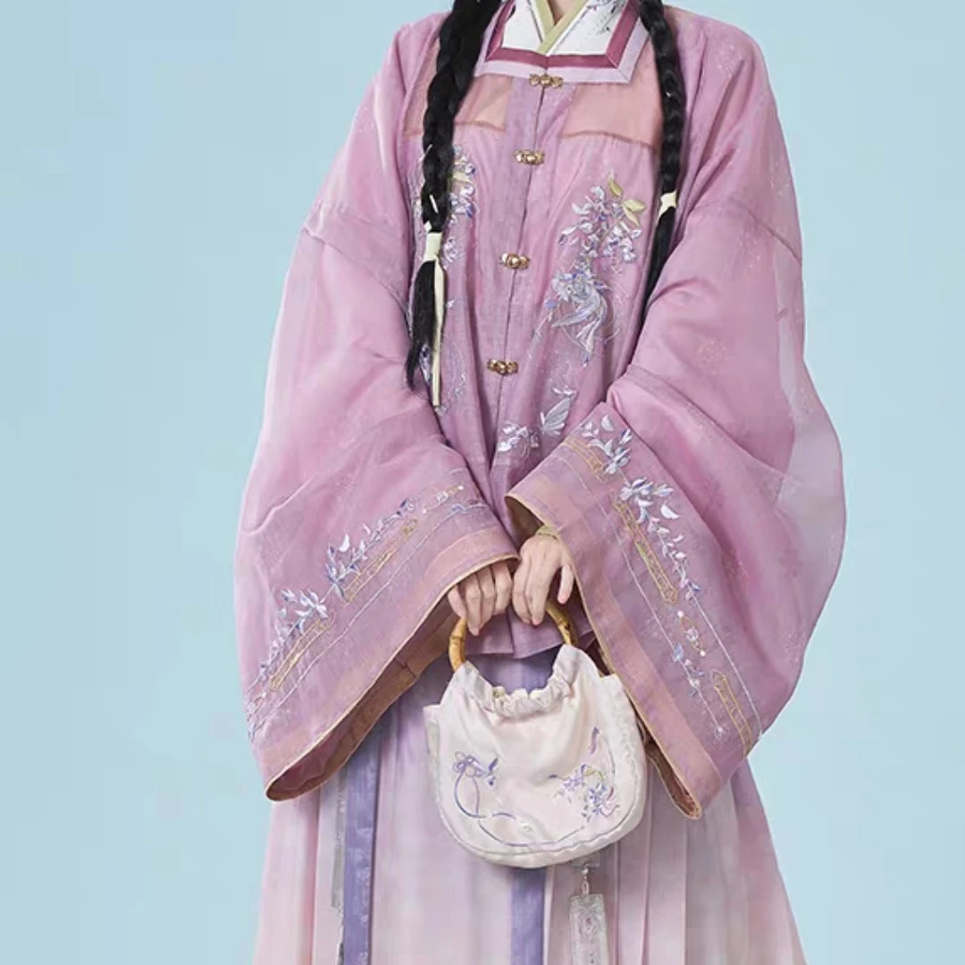方领三件套，L码里衣有标牌默认微瑕no退换紫色系温婉大方