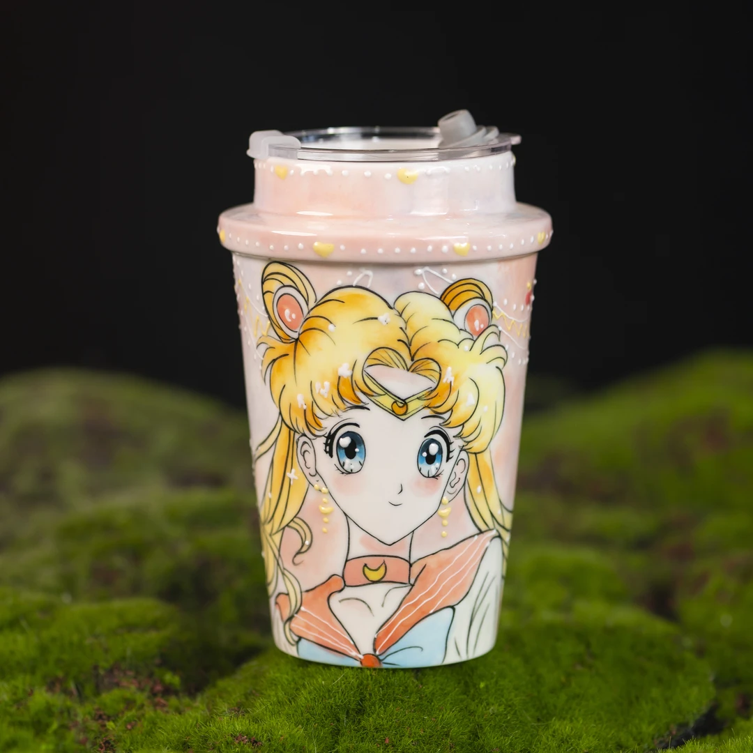 （玉泥）景德镇手工手绘文创陶瓷杯