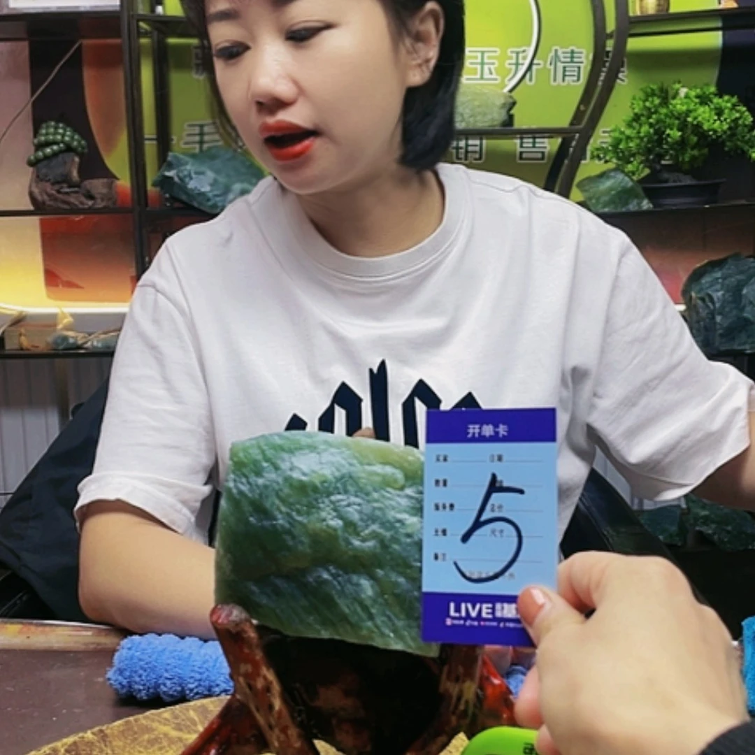【闪购商品】蛇纹石玉原石未镶嵌振*