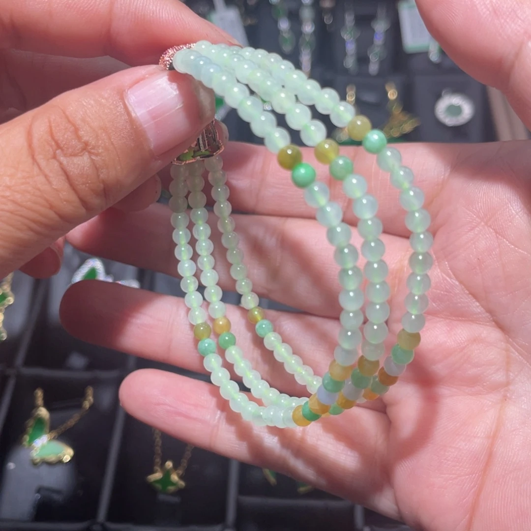 翡翠未镶嵌颈饰天然翡翠