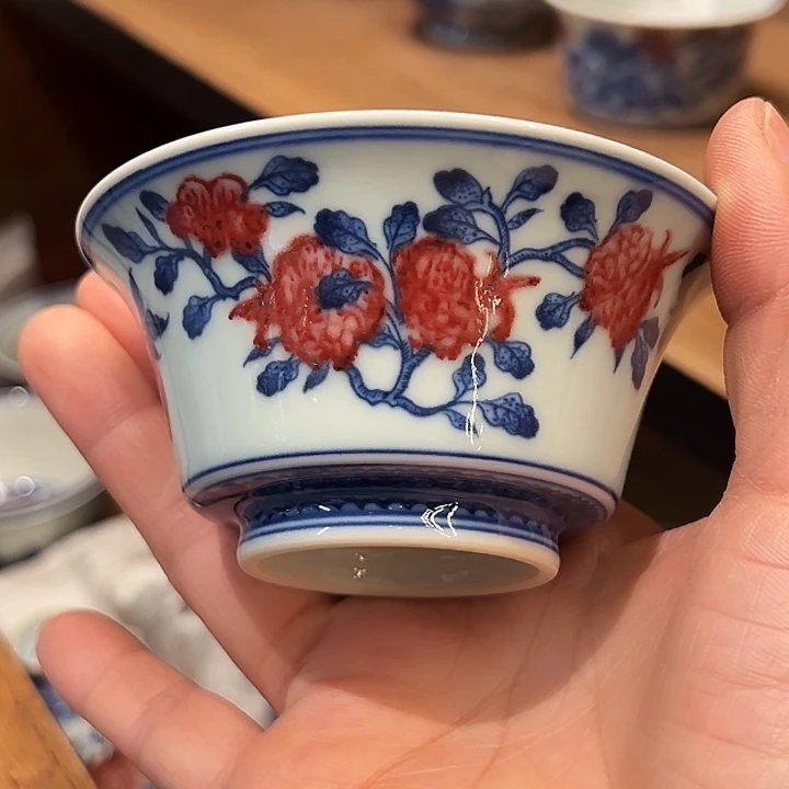 臻玉古坊原矿孔雀石釉里红