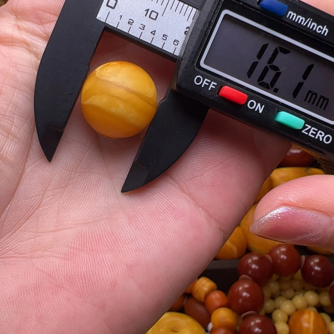 未镶嵌琥珀裸石16加