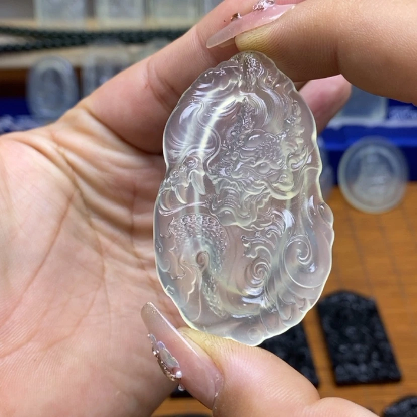 【闪购商品】蛇纹石玉未镶嵌颈饰
