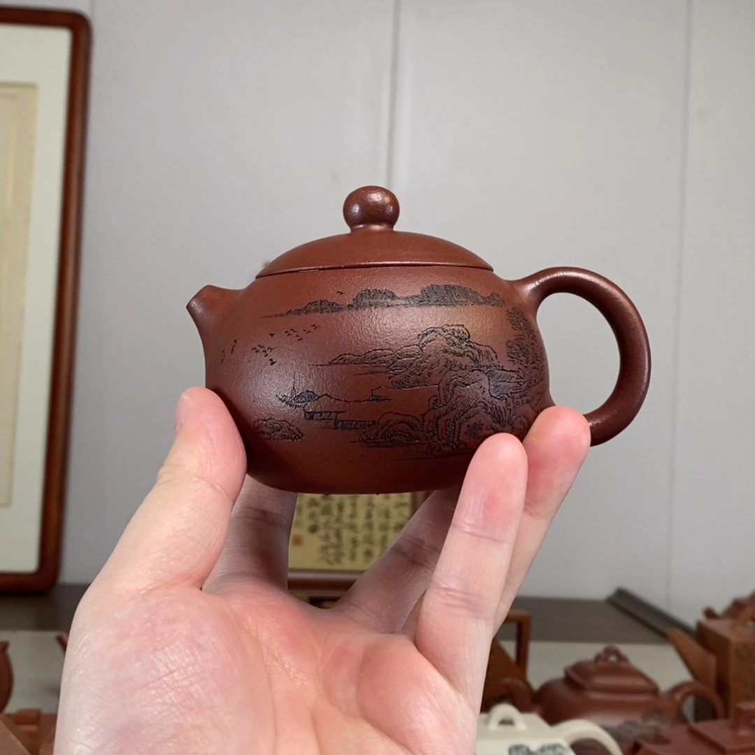 茶壶紫砂原矿泥料传统工艺制作