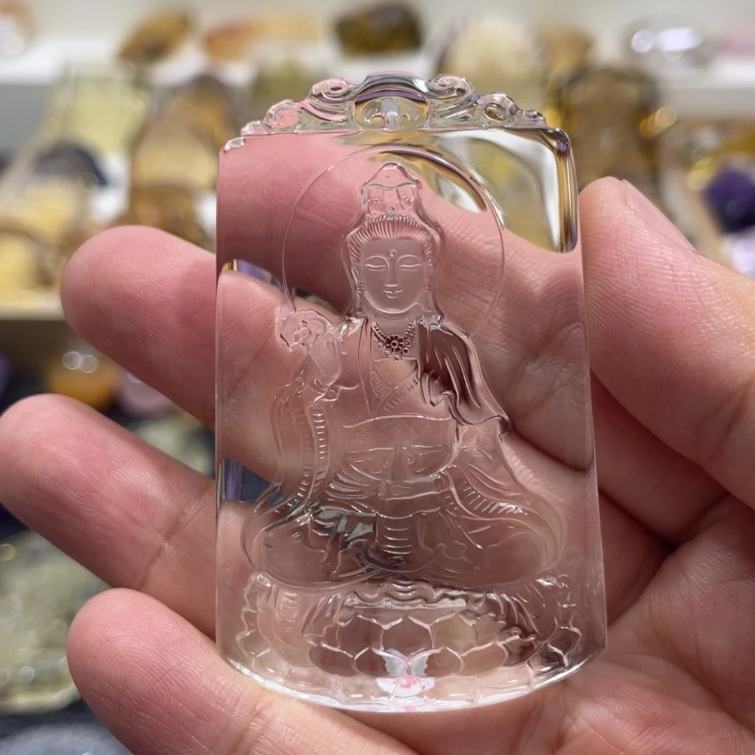 未镶嵌颈饰水晶定制