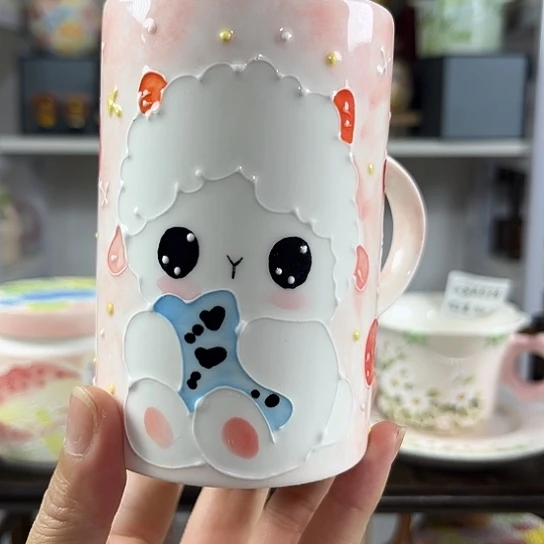 手绘高温釉下彩陶瓷