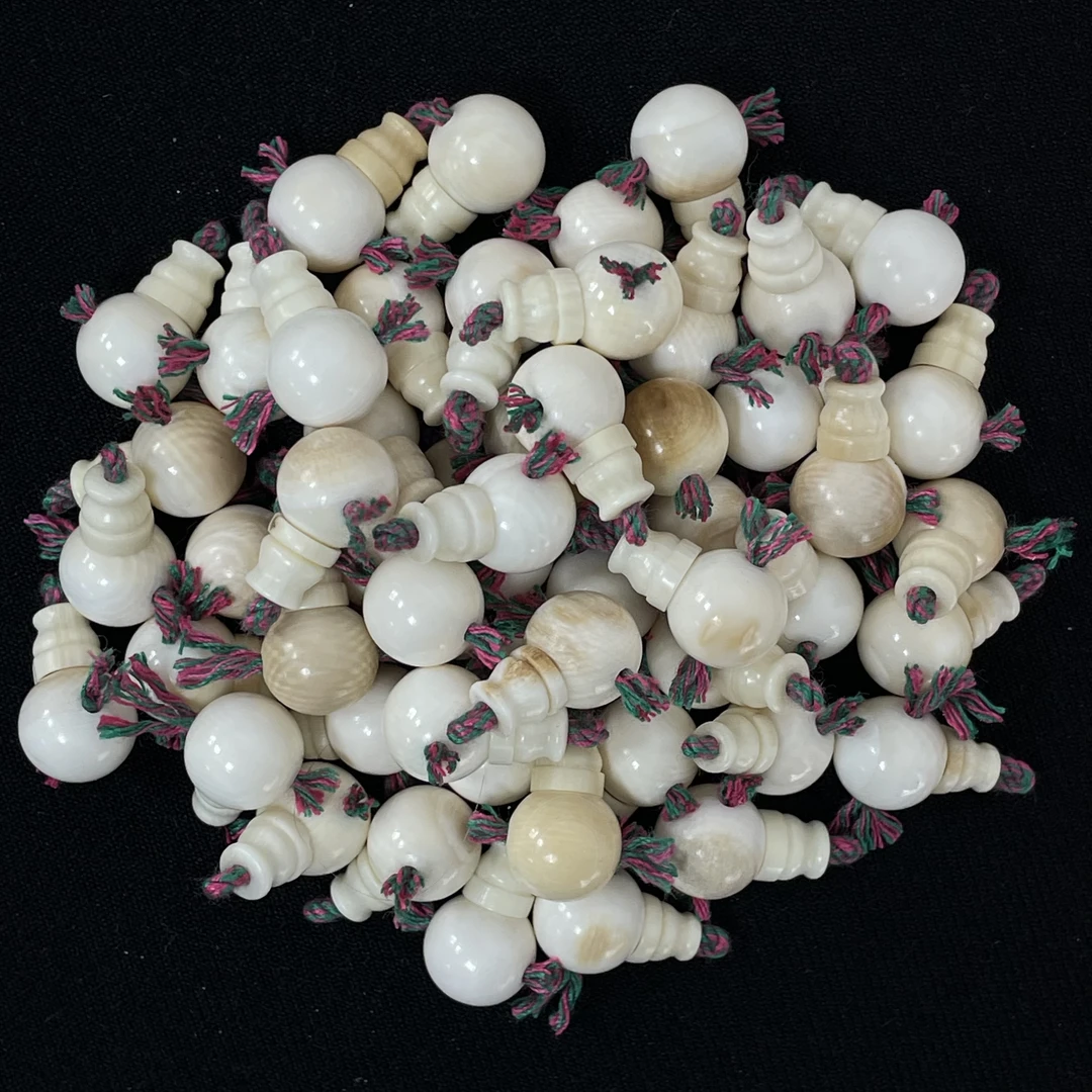 P352 圆珠分体三通 只做天然猛犸牙