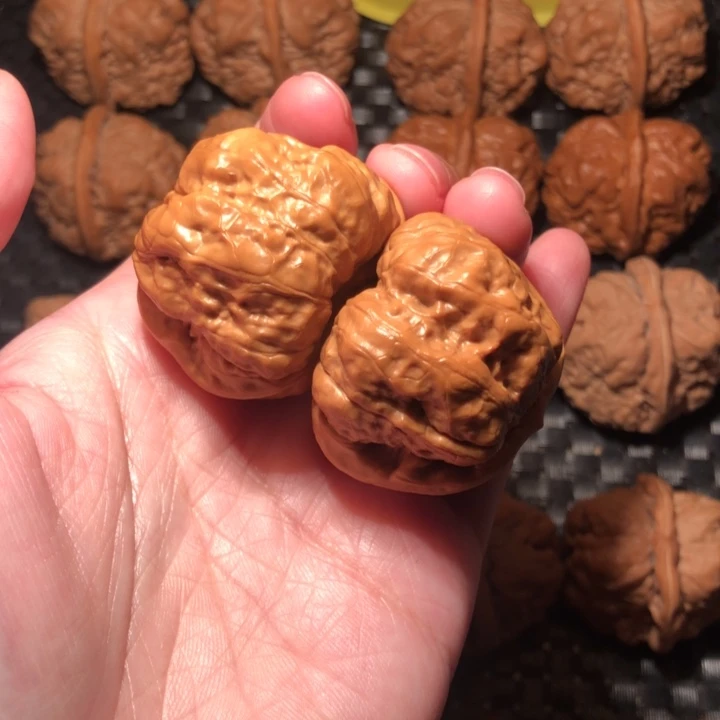 把件文玩核桃蛙饼40