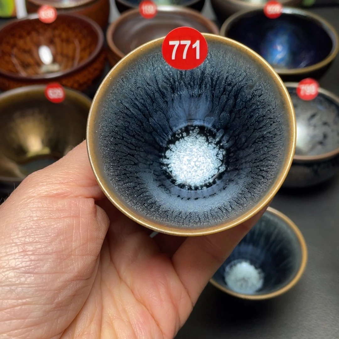 建盏茶杯茶盏辉建盏茶杯茶盏771
