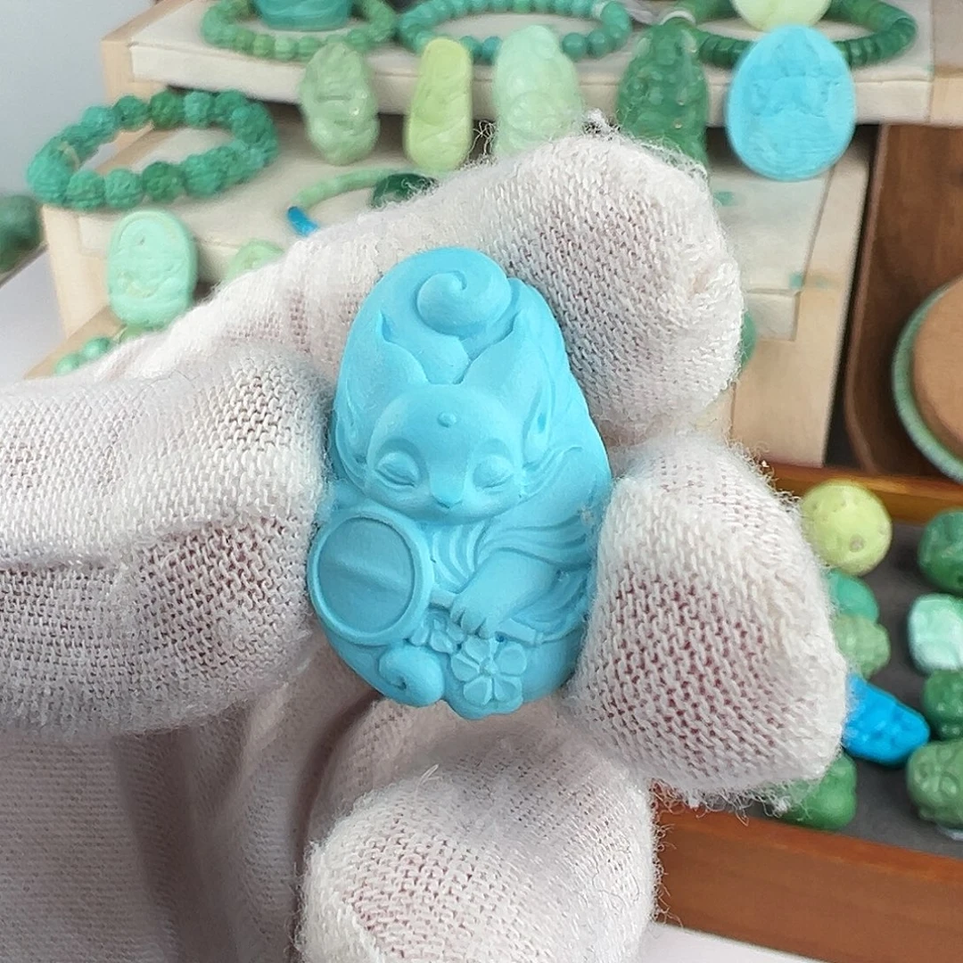 绿松石未镶嵌主播夏