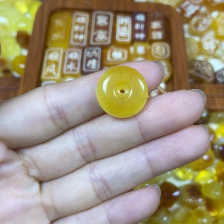 橄榄核吊坠平安扣24