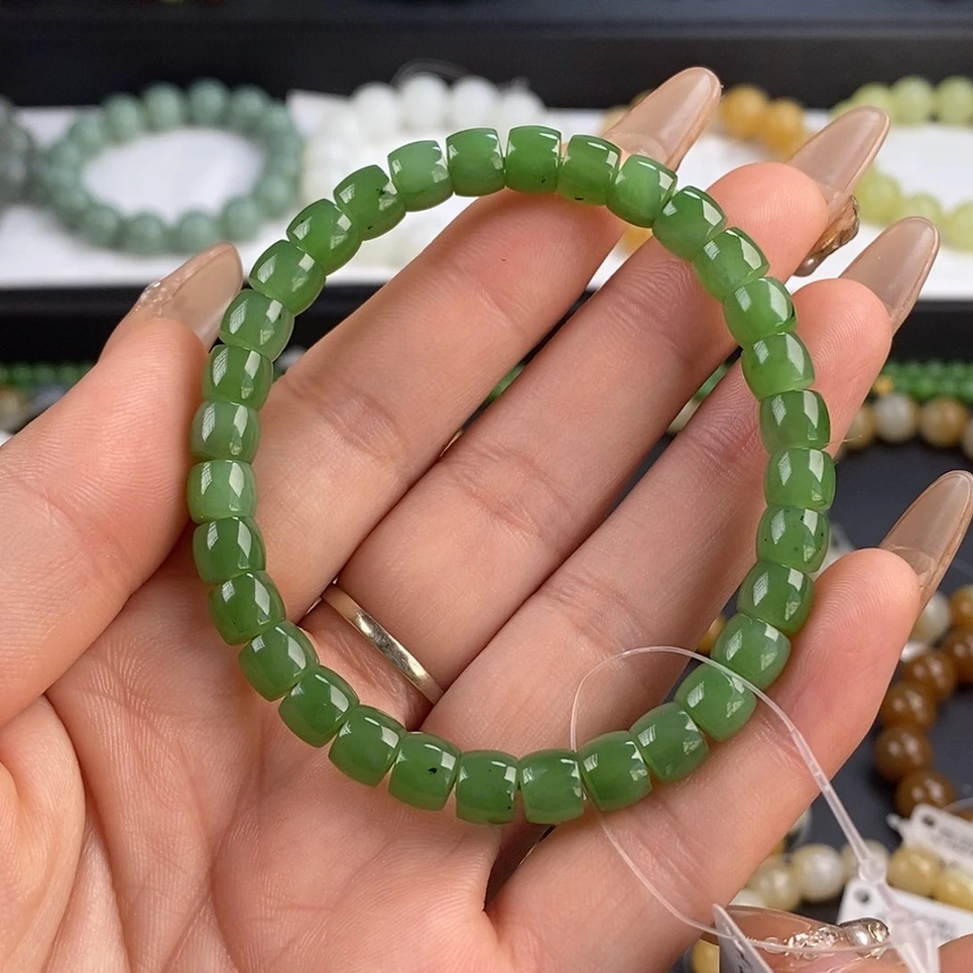 和田玉手串未镶嵌