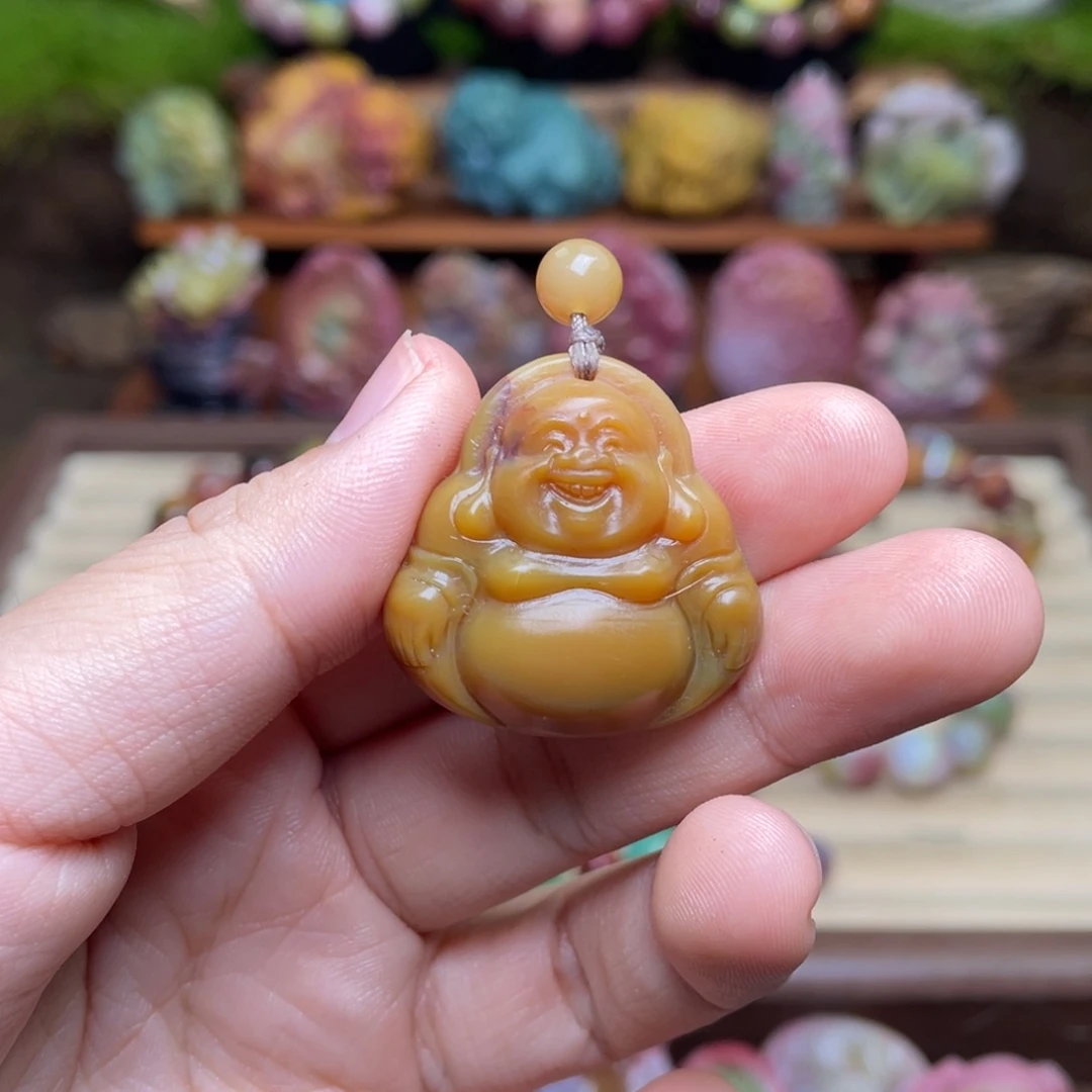 兰***.玛瑙/玉髓未镶嵌珠宝半成品盐源玛瑙福利佛公