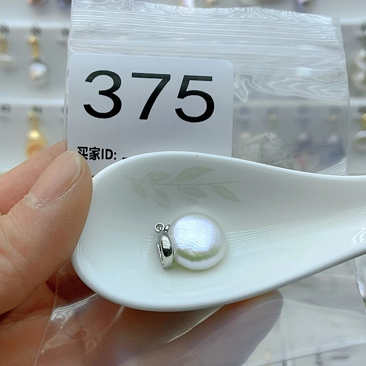 淡水珍珠颈饰银S925镶嵌