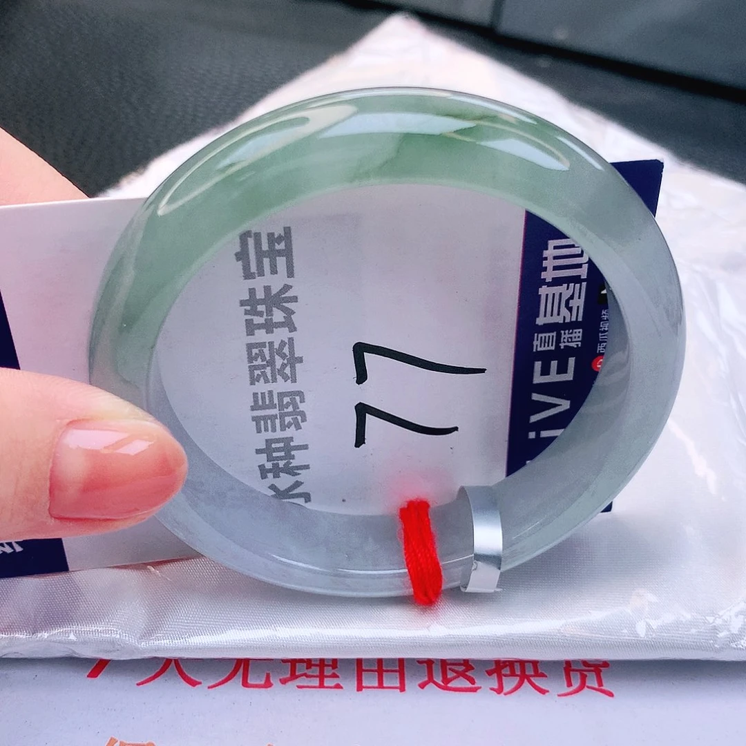 翡翠未镶嵌手镯缅甸天然a货翡翠