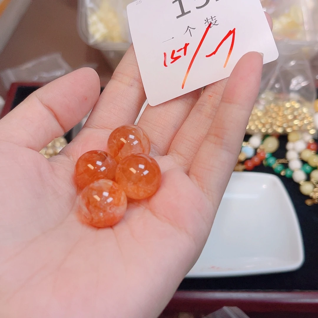 水晶珠宝半成品未镶嵌152 。