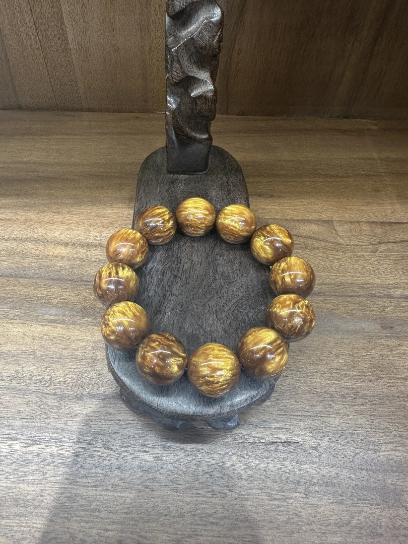 金丝楠木手串（无礼盒）A01