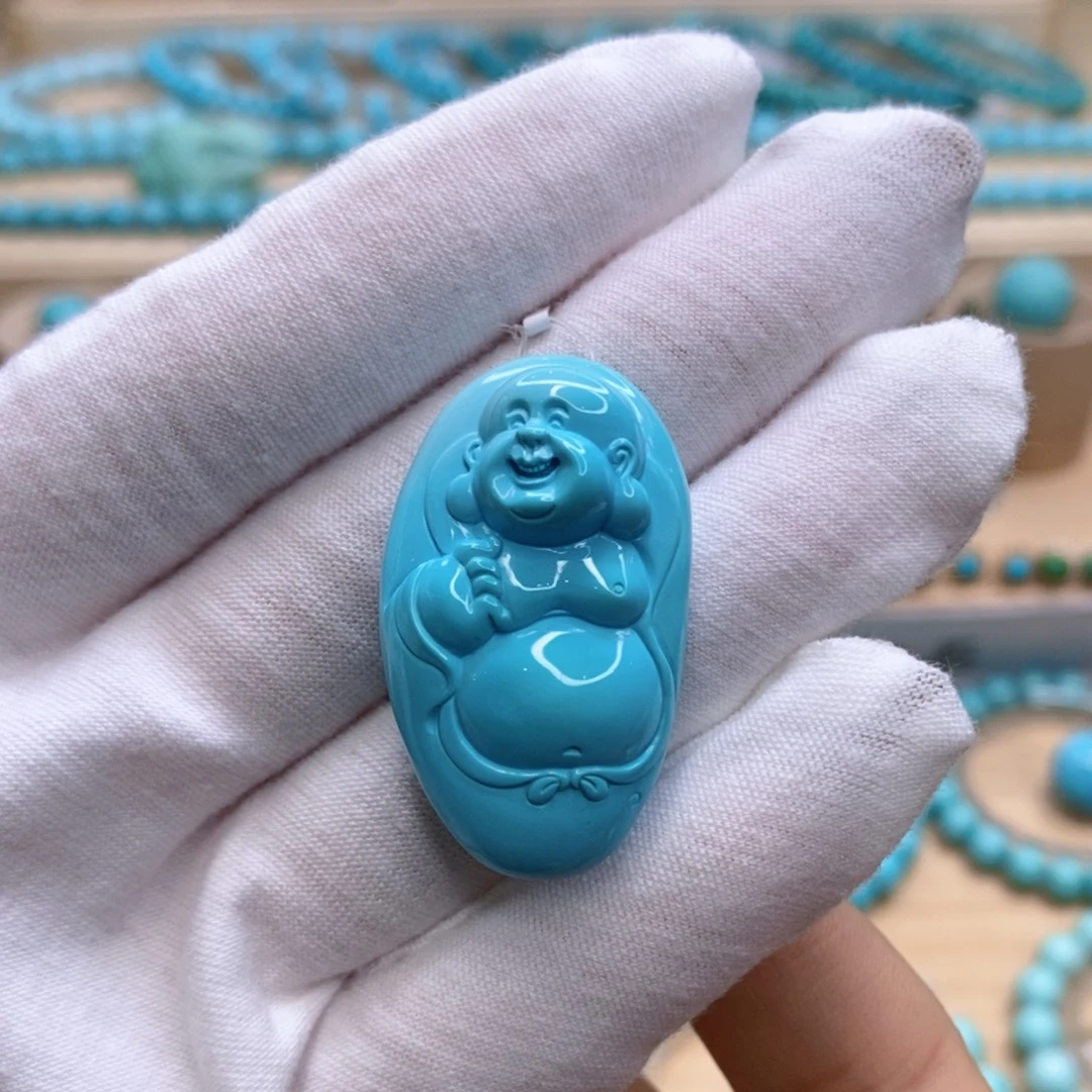 绿松石未镶嵌珠宝奇石