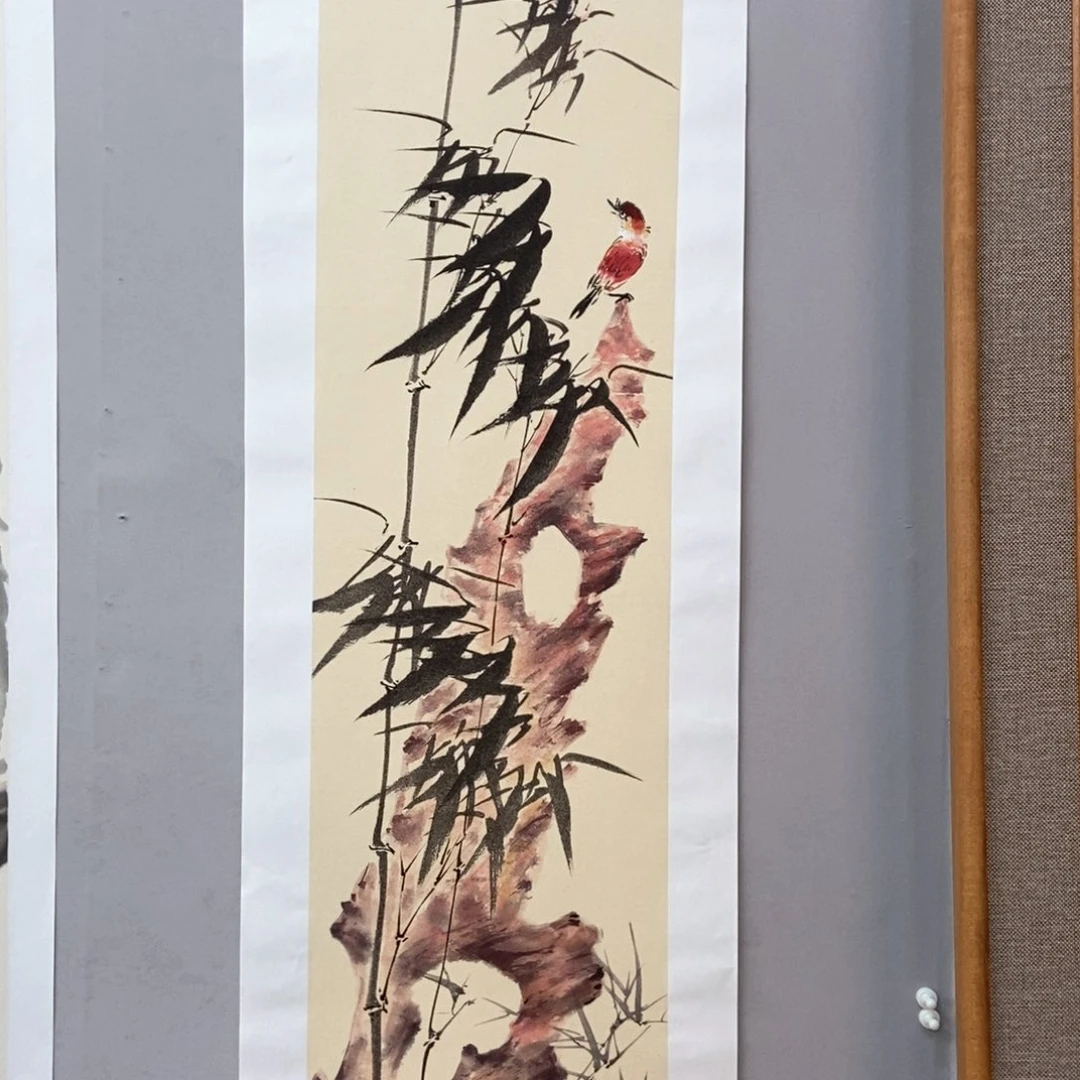 国画心*意王亚立四尺对开真人真品