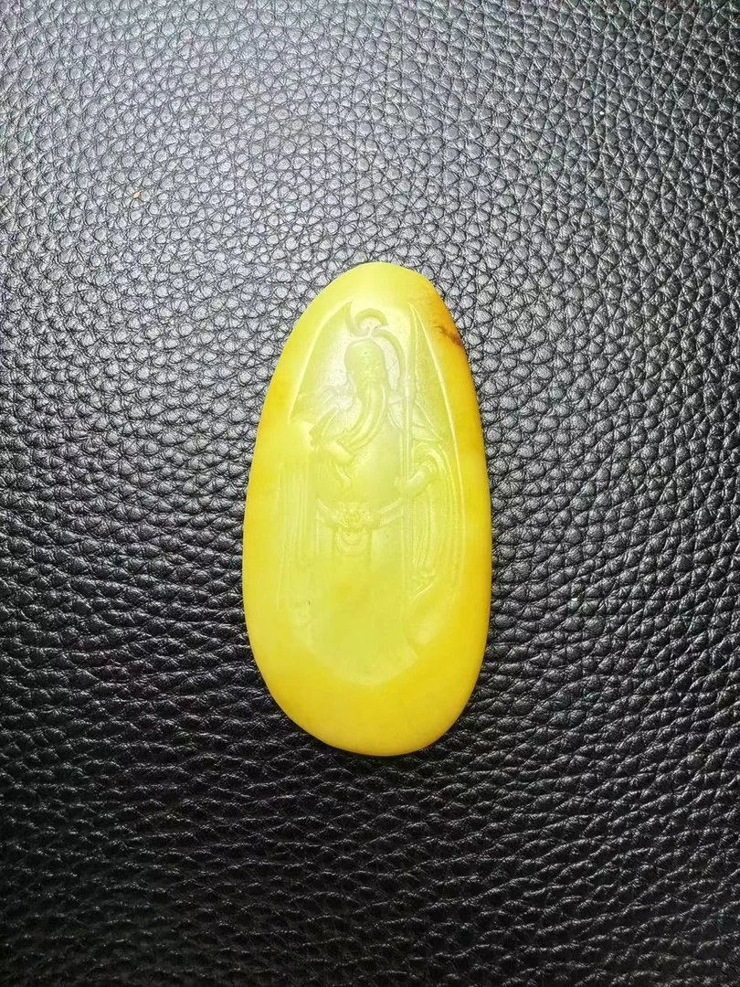 和田玉黄沁关公武财神