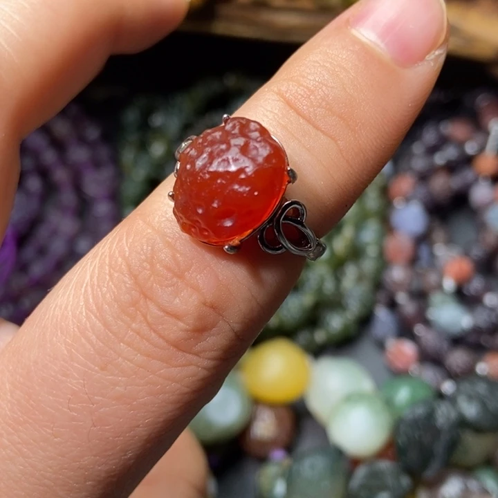 玛瑙/玉髓合金颈饰