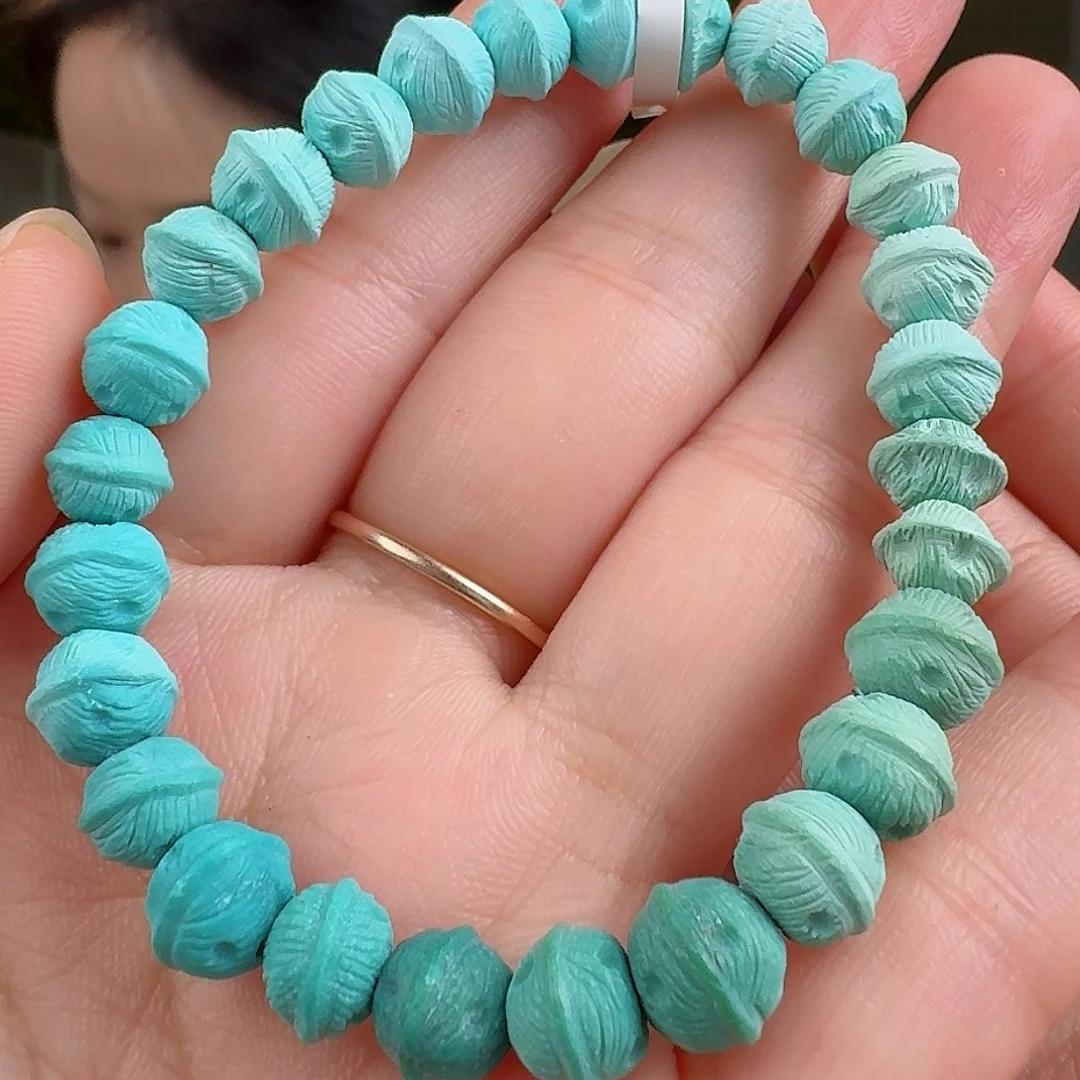 绿松石珠宝奇石未镶嵌