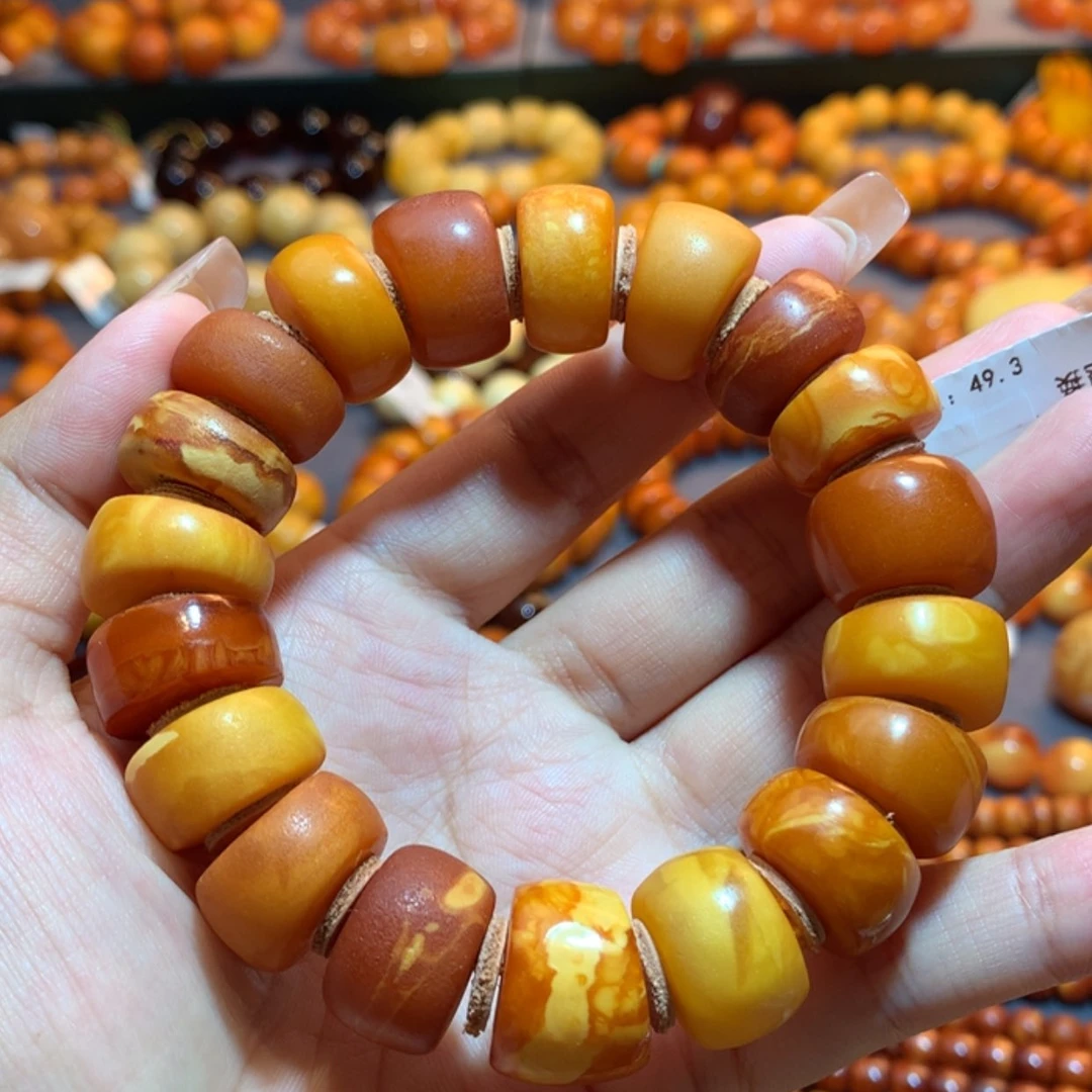 【闪购商品】未镶嵌蜜蜡手串蜜蜡手串