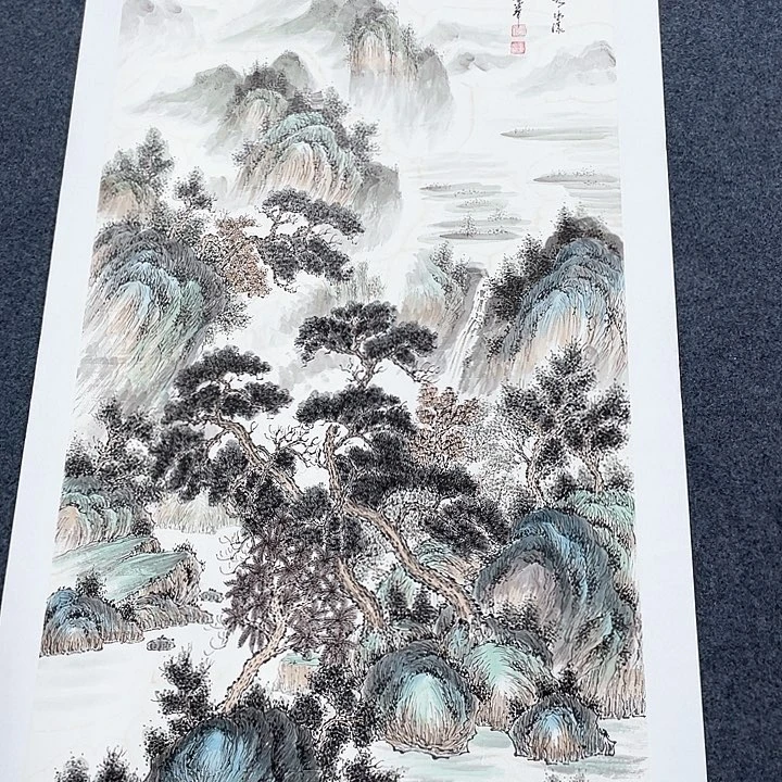陕***哥国画纯手绘国画鉴赏