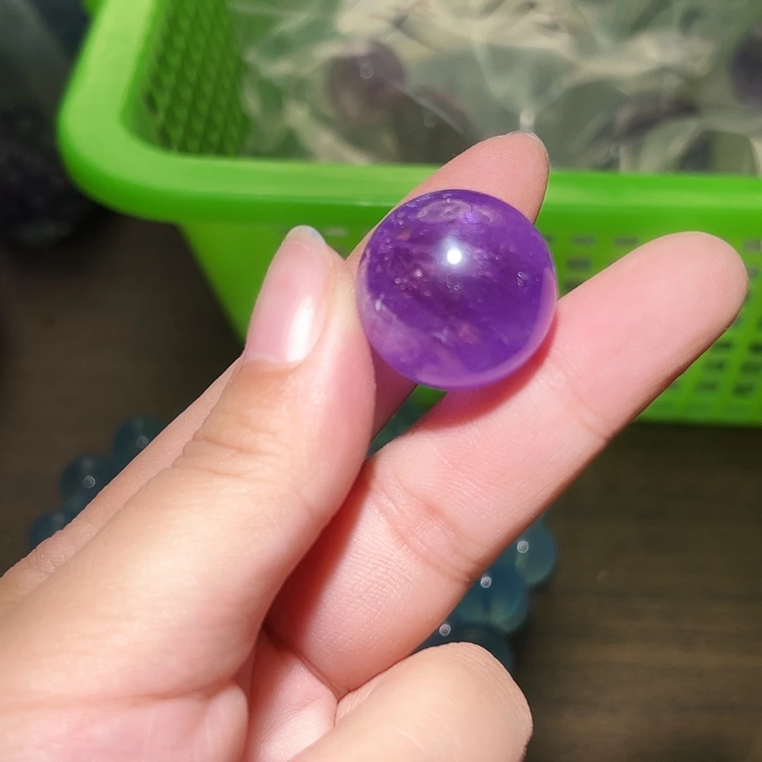 水晶手链未镶嵌紫水晶球