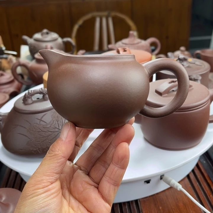 茶壶紫砂紫砂花茶