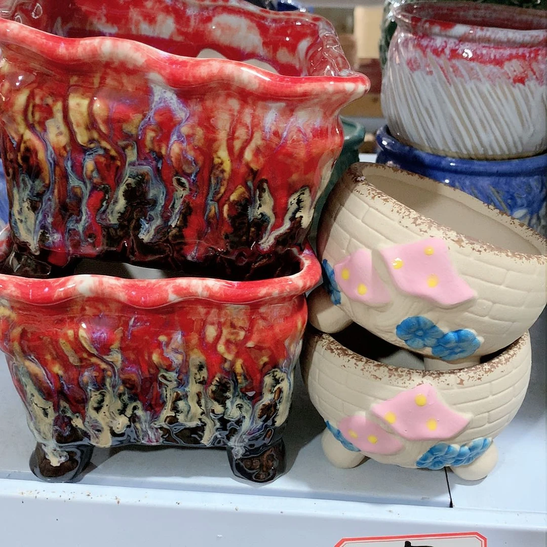 陶瓷陶瓷多肉花盆特价