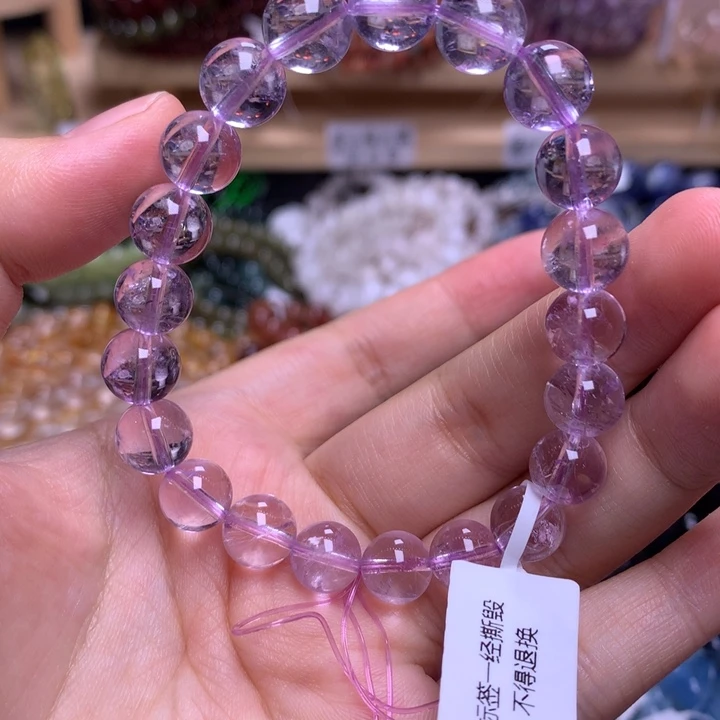 未镶嵌手串水晶8.9玻利维亚