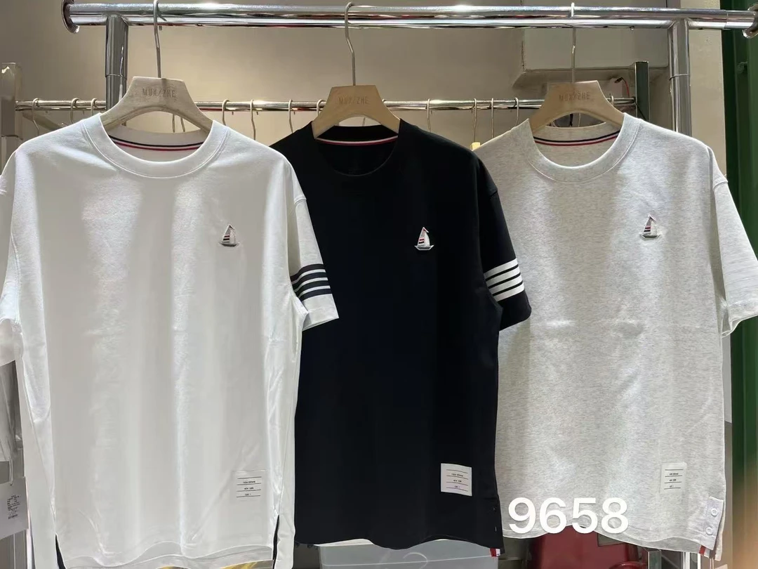 9658通用圆领短袖夏季情侣常规T恤半袖潮流朋克风慵懒风