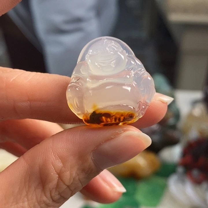玛瑙/玉髓吊坠(不含链)未镶嵌