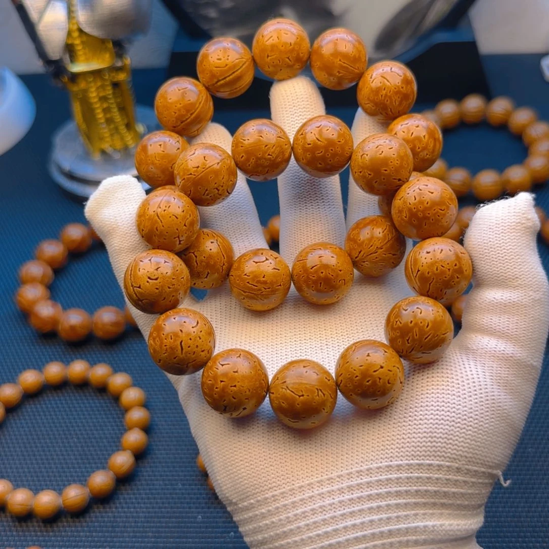 好***)桃核手串20尺寸东北桃核