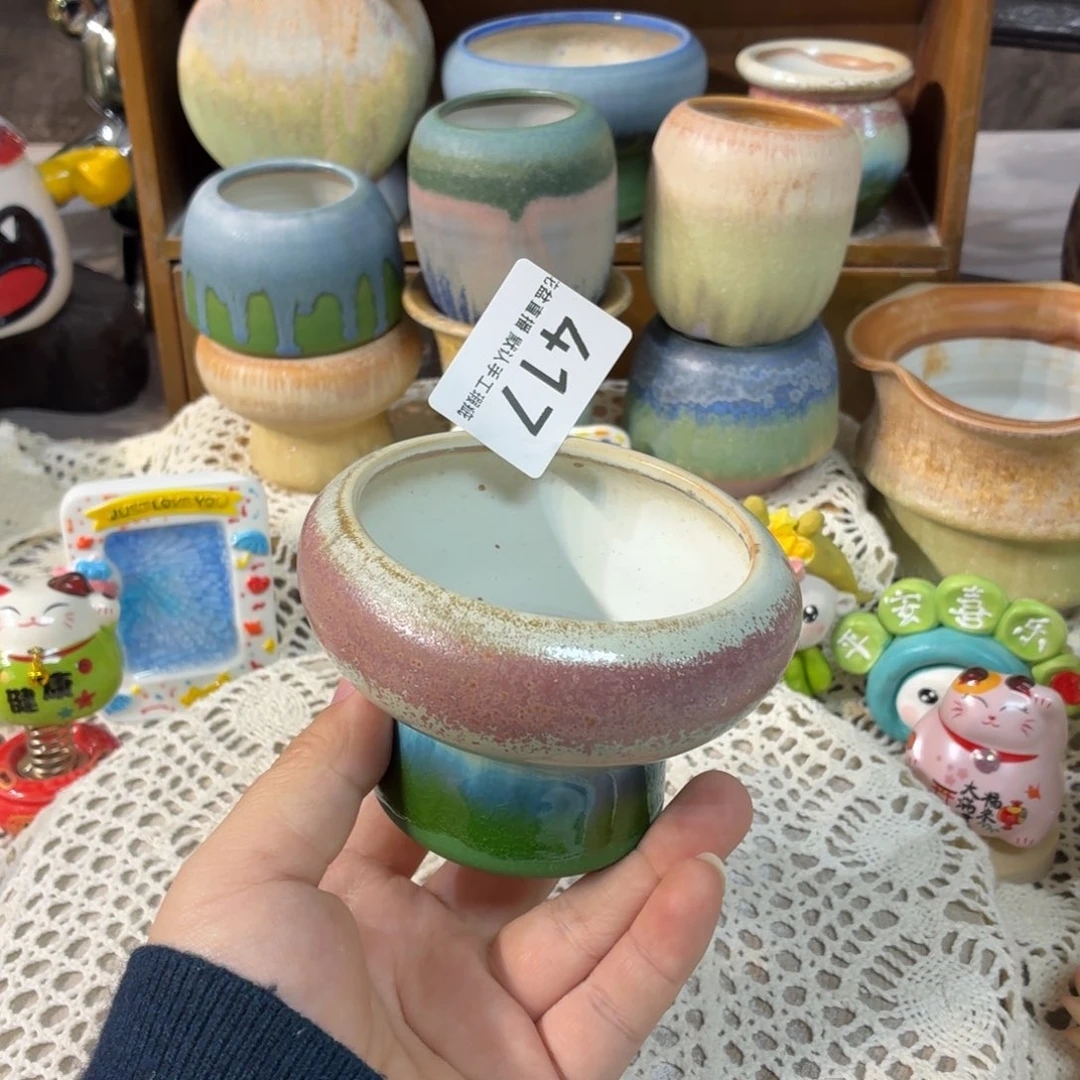 景德镇陶瓷花盆艺术