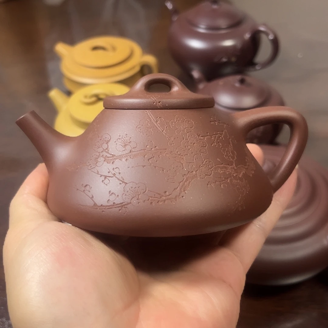 茶壶紫砂宜兴原矿紫砂壶手工艺品