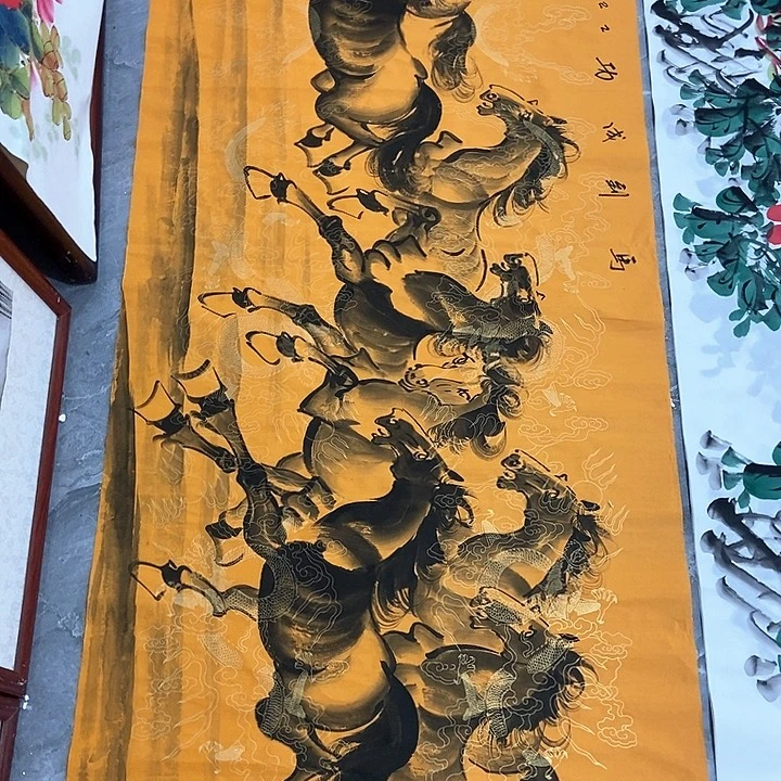 小周画廊的直播间