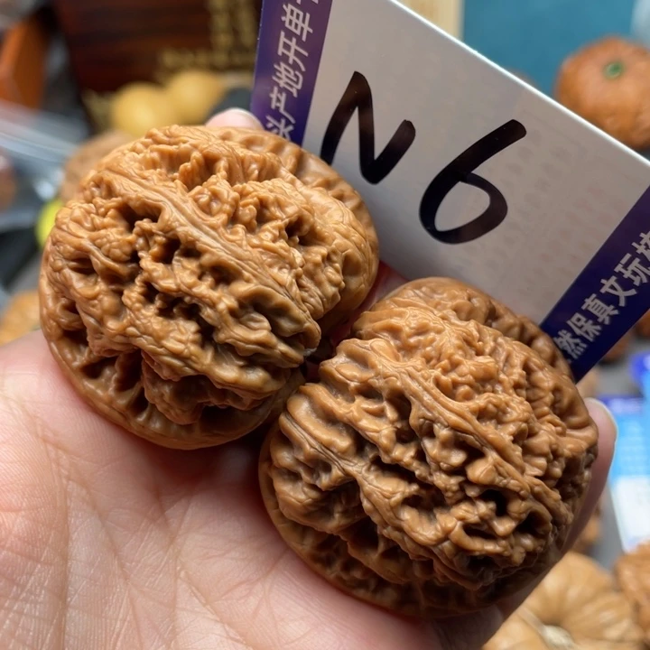 文玩核桃把件大粗筋44尺