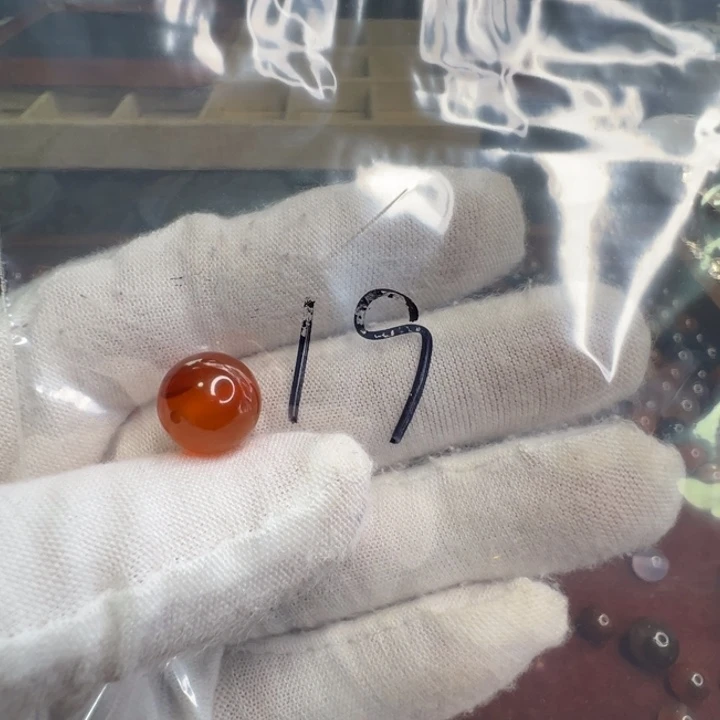 南红玛瑙未镶嵌配饰19号11.7mm