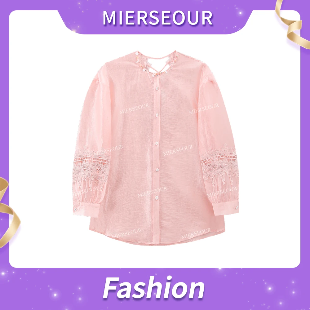 【晨曦之光】精致后背镂空设计感宽松衬衫2051