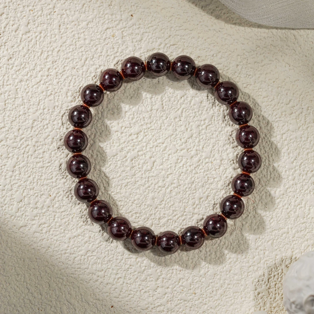 含辰砂工艺品【平安2.0版】朱砂手串（天然珠宝多样性发其一）