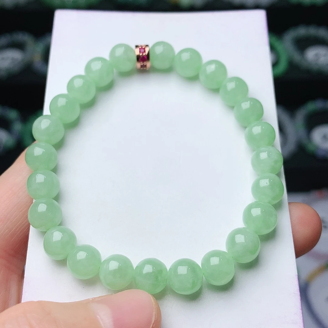 翡翠手链未镶嵌翡翠