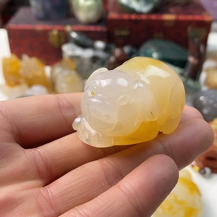 未镶嵌颈饰玛瑙/玉髓