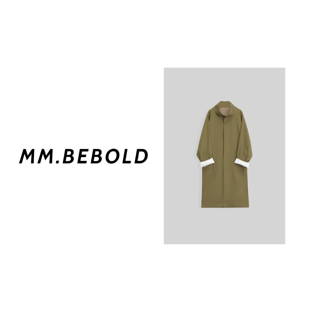 【蓓蓓精选】气质立领薄款风衣外套MQJ2103