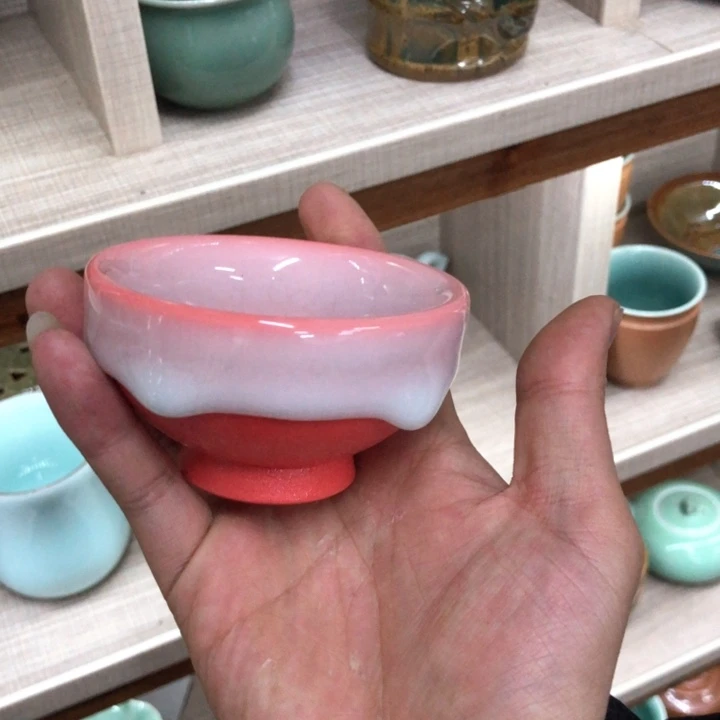 龙泉青瓷茶具微瑕8391