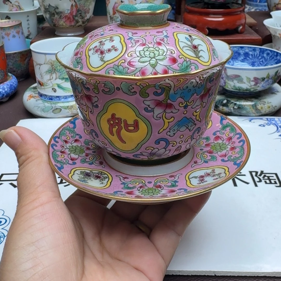 景德镇手工手绘展示