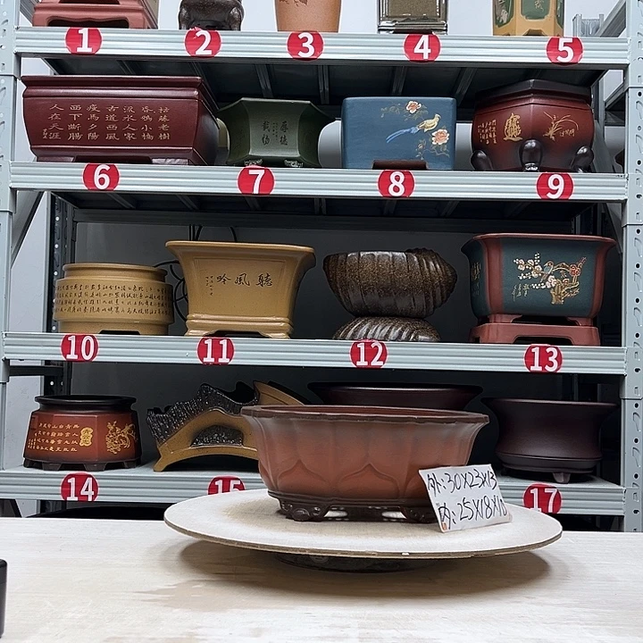 紫砂花盆紫砂花盆