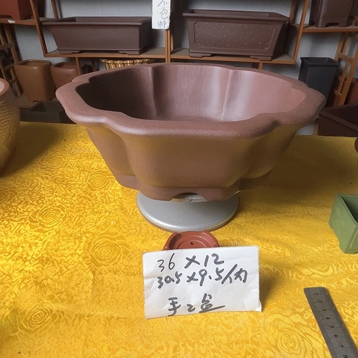 紫砂花盆紫砂花盆